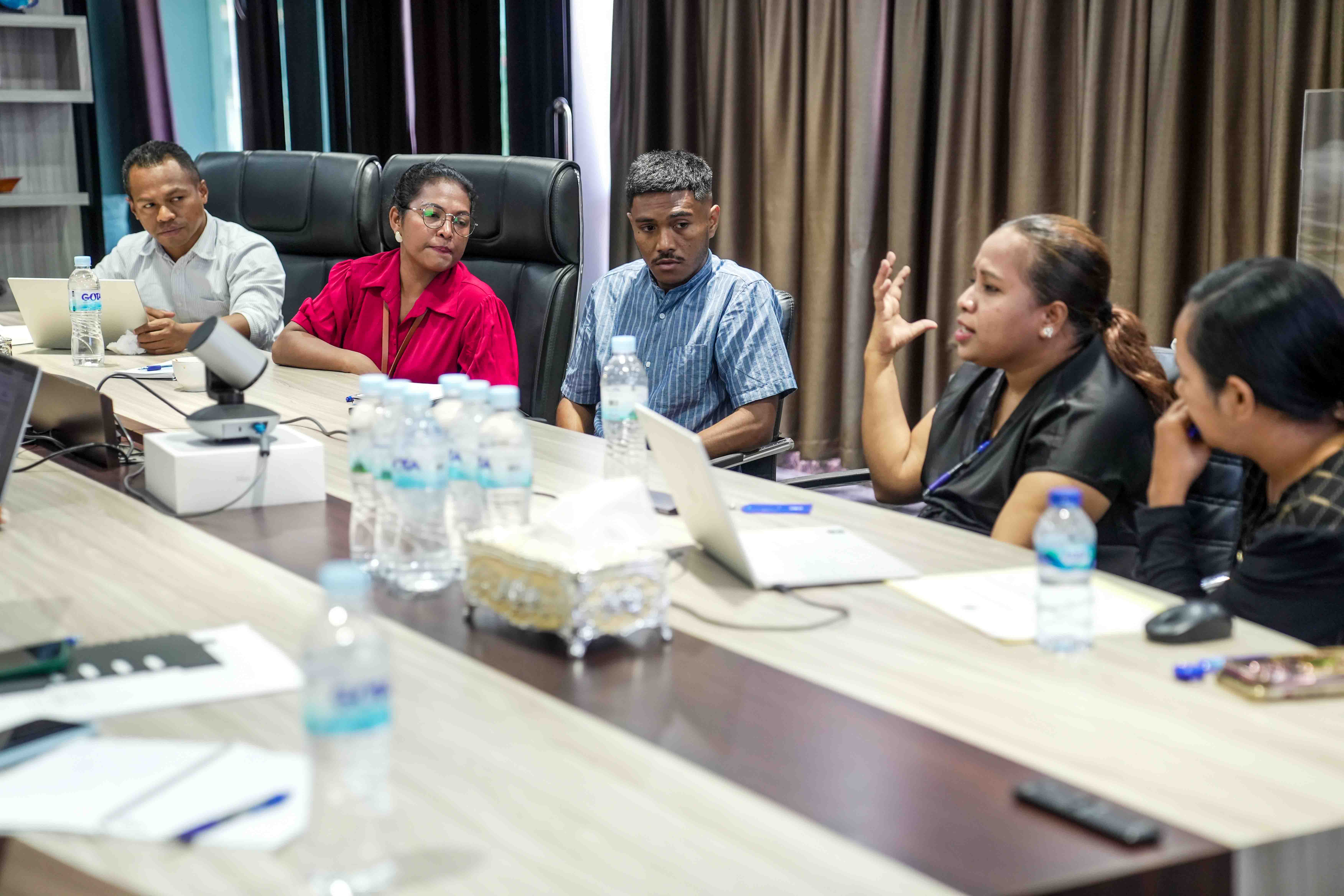 TRAINING ABOUT THE PROCUREMENT PROCESS IN TIMOR - LESTE