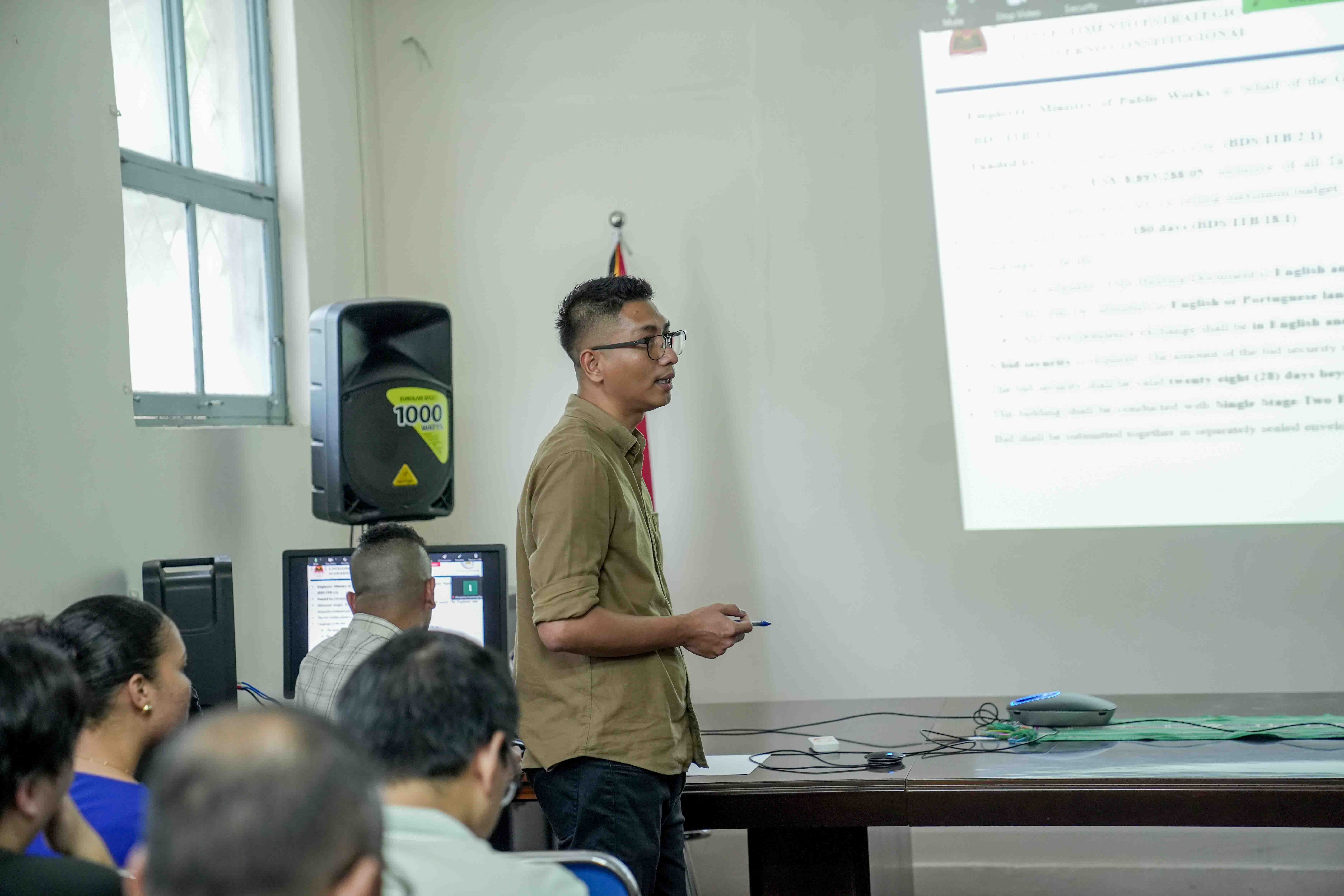 PRE-BID MEETING FOR PROJECT REHABILITATION OF ROAD PACKAGE A (MANATUTO/ MANUFAHI MUNICIPALITY), NATIONAL ROAD (ARTERIAL A14) NATARBORA - BETANO, L = 7.5 KM