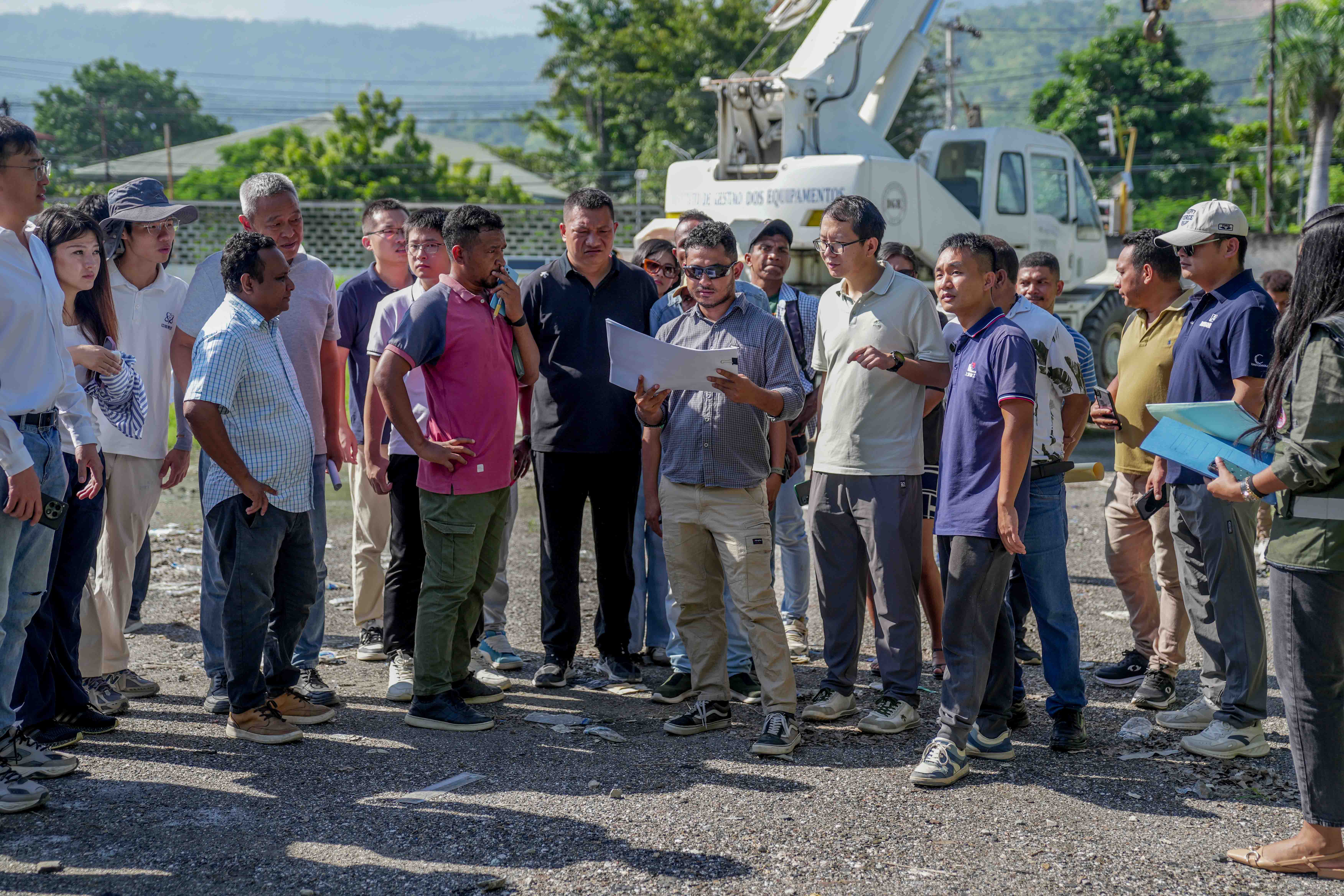 SITE VISIT FOR THE NEW CONSTRUCTION OF MINISTRY PUBLIC WORKS OFFICE BUILDING IN COLMERA – DILI, TIMOR-LESTE