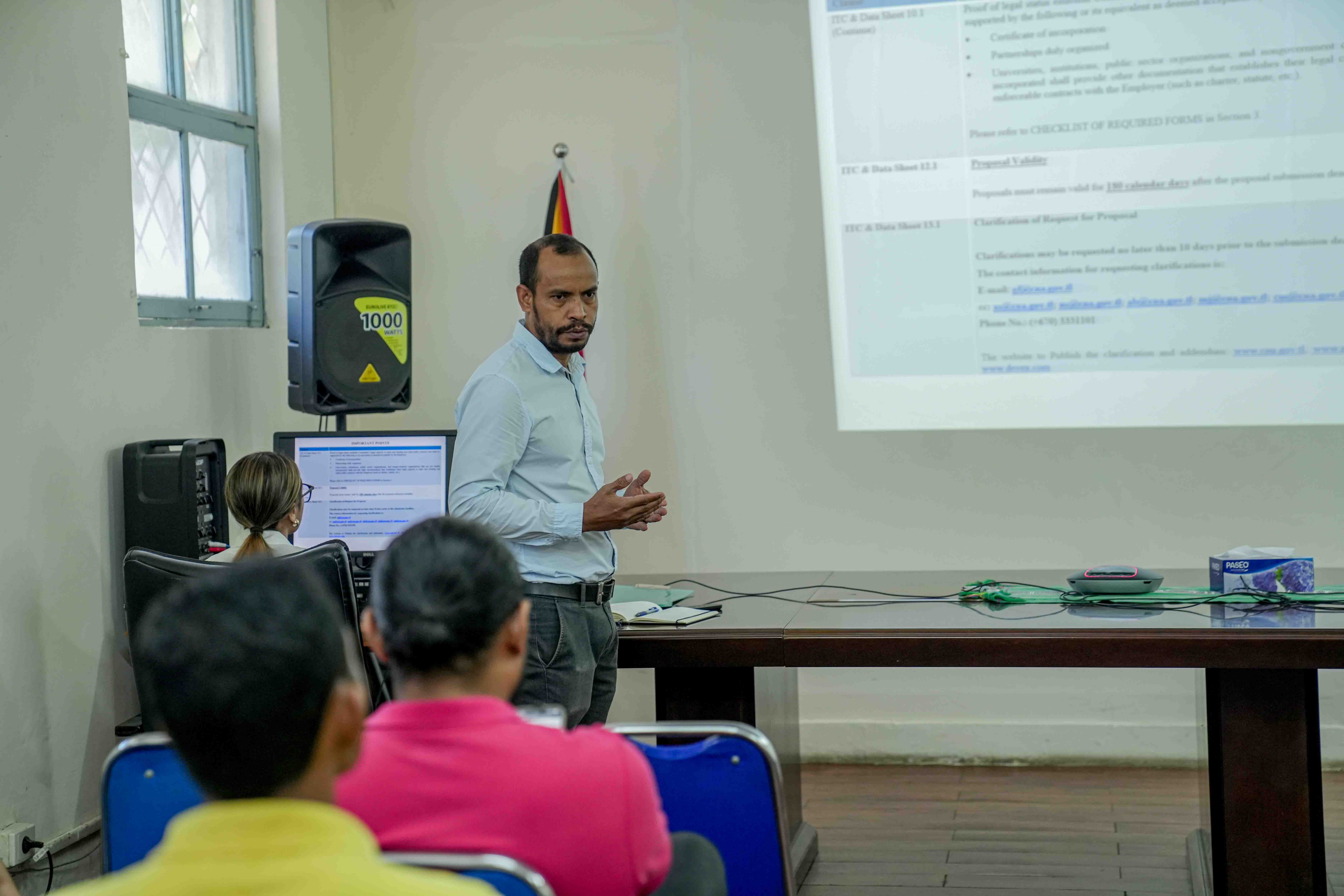 PRE PROPOSAL CONFERENCE - TENDER-RFP/013/MOJ-2025