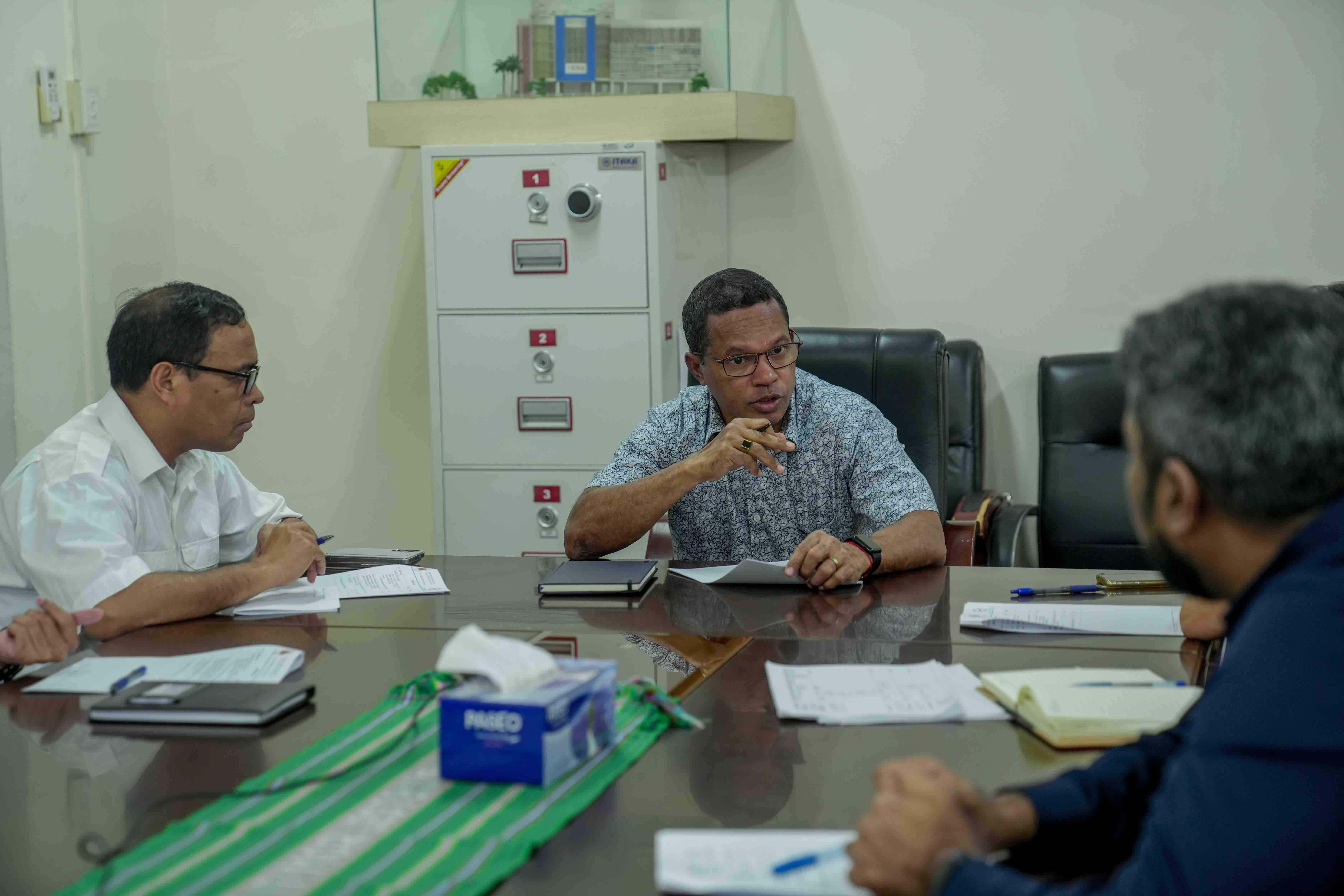 CNA HELD WEEKLY MEETING WITH MPIE’S PRINCIPAL ADVISOR