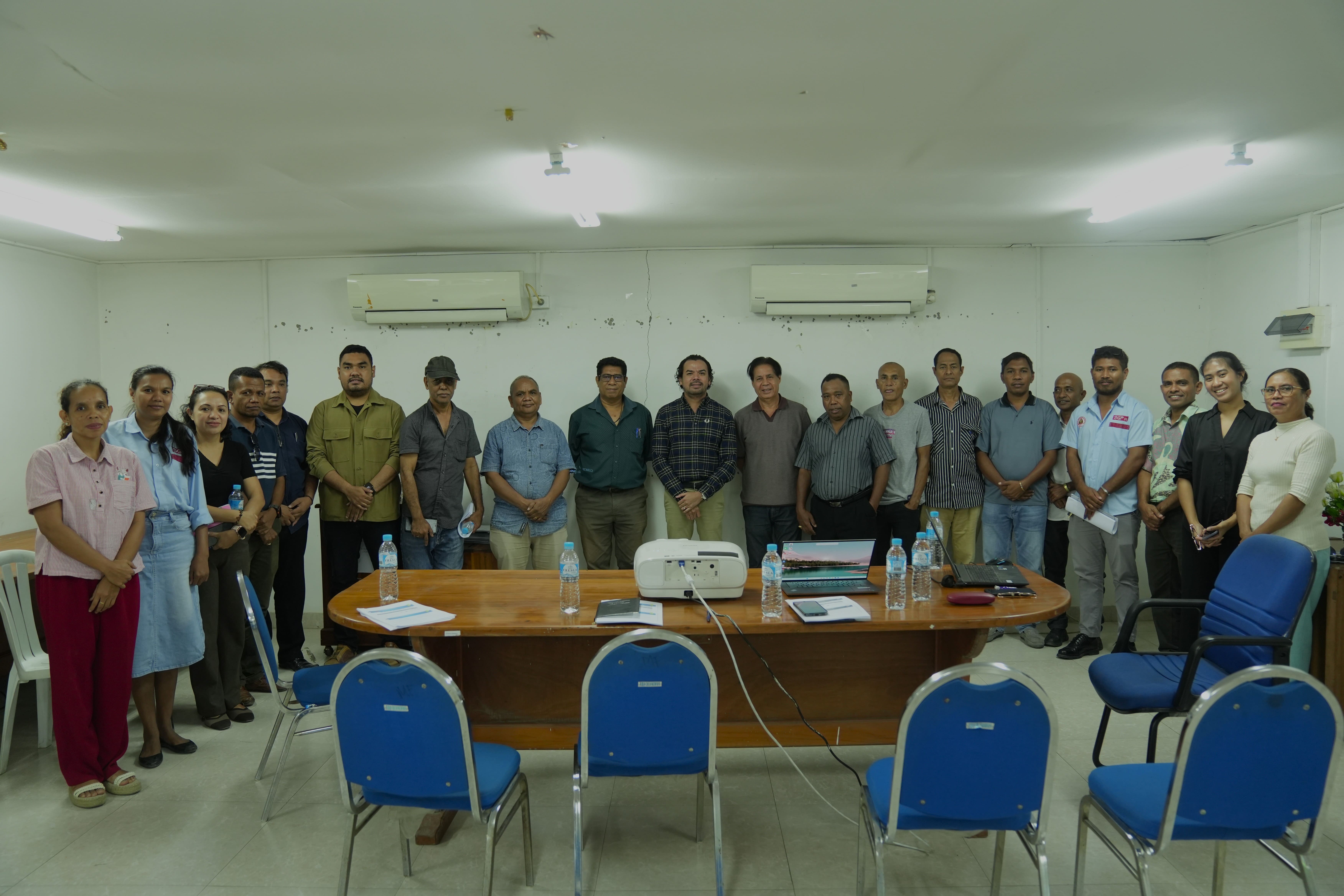 PRESENTATION MEETING AND HAND OVER OF FINAL REPORT OF DED CNA BUILDING